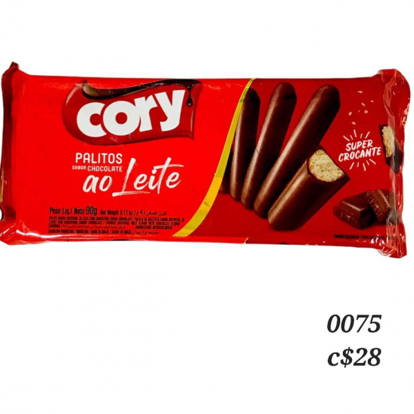 Cory Palitos Sabor Chocolate ao Leite