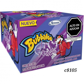 Bubbaloo Sabor a Mora