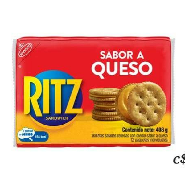 Galleta Ritz con Queso