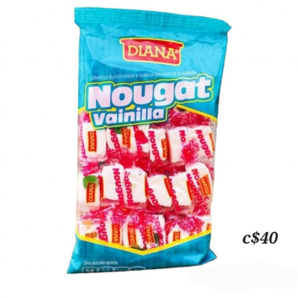 Nougat Sabor Vainilla  