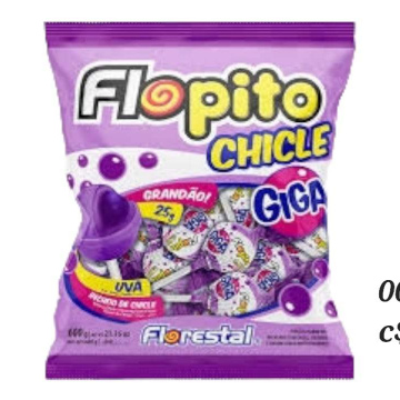 Flopito Chicle Uva 