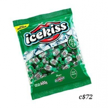 Caramelo Icekiss Menta 