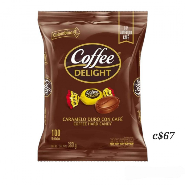 Coffee Delight, Caramelo duro con Café