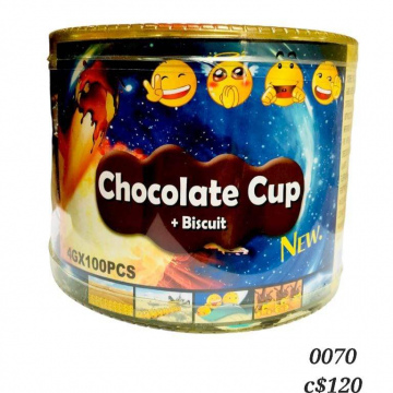Chocolate Cup + Biscuit