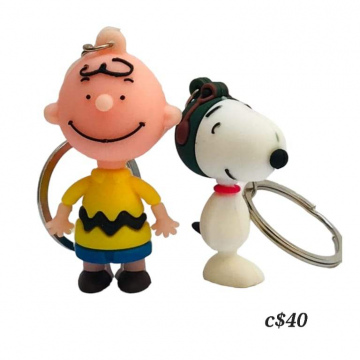 Llaveros de Snoopy 